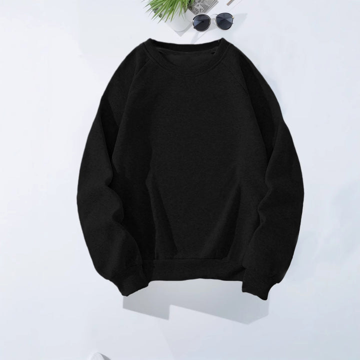Kvindernes komfortable sweatshirt med raglanærmer Skovae