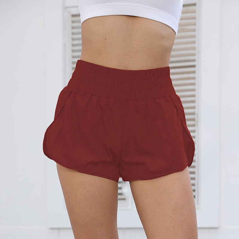 Dame Sporty Løbe Shorts med elastisk talje og komfortabel pasform Stilla
