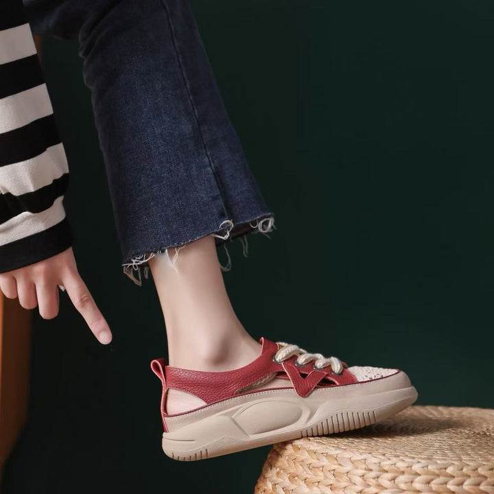 Dame Sneakers med luftig tå og behagelig sål Stilla