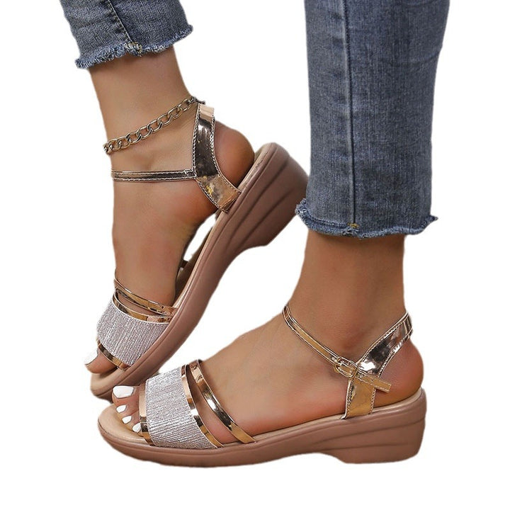 Dame elegante kile sandals med justerbare stropper Stilla