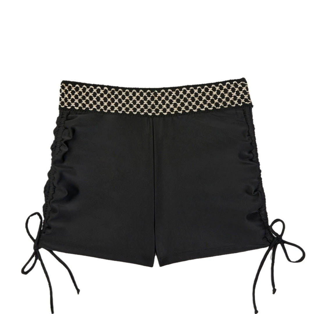 Dame bade-shorts med justerbar talje og elastisk materiale Stilla
