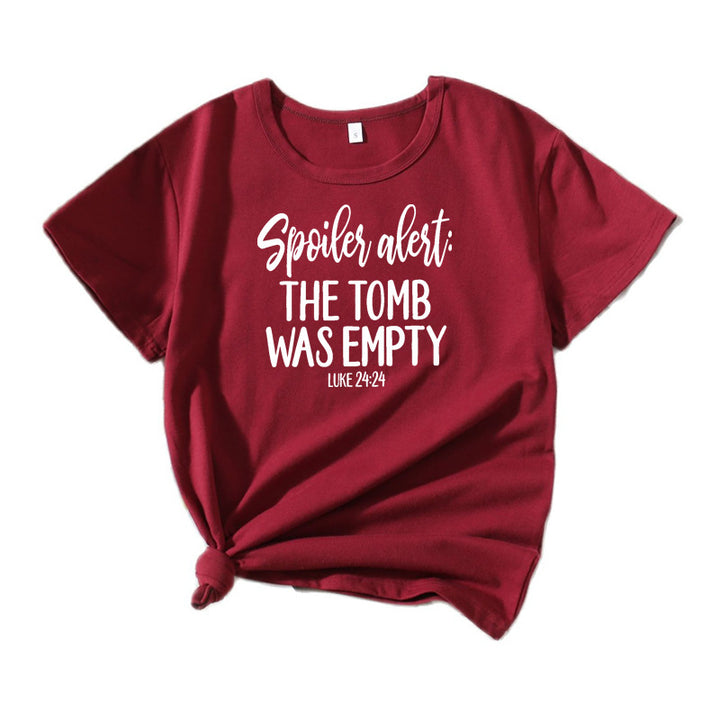 Dame Grafisk Korte Ærmer T-Shirt Stilla
