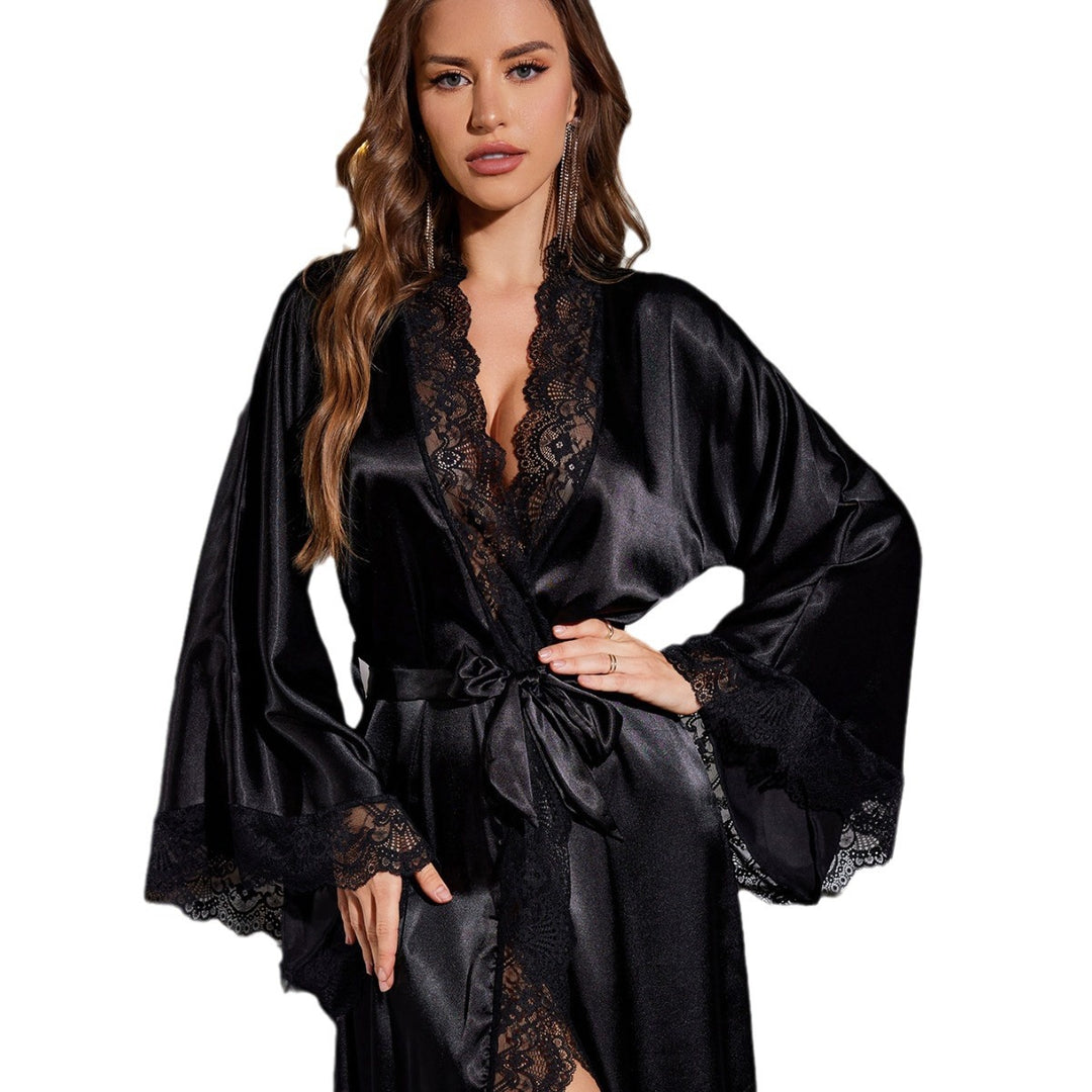 Dame Luxus Satin Spids Badehætte Stilla