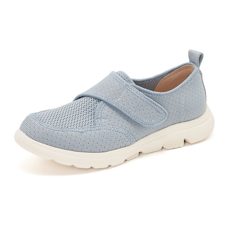 Dame komfortable Sneakers med praktisk velcro og åndbart overmateriale Stilla