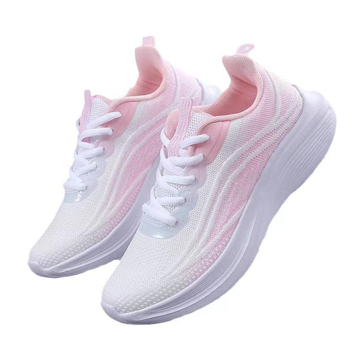 Damer Sporty Løbesneakers med åndbart mesh-overflade og fleksibel sål Stilla