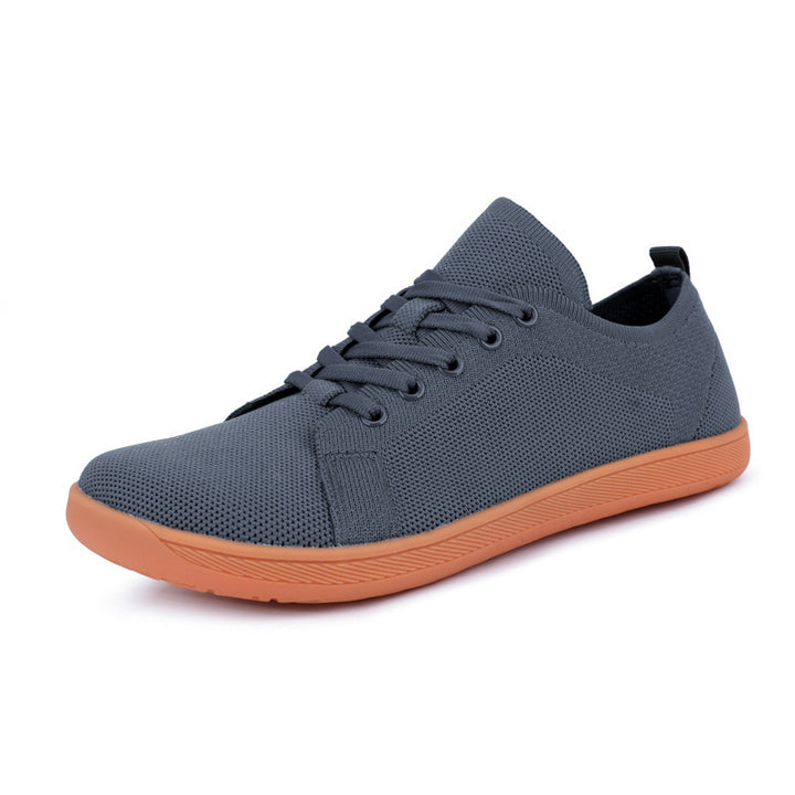 Herrer nan sømløs strikkefritids sneaker med ergonomisk fleksibel sål Skovae