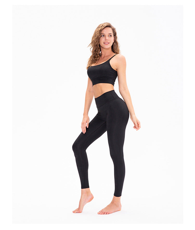 Stilla | Sense Sports Bra Printet Yoga Top Med Brystpude, Høj Elastisk Løbe Fitness Tøj Til Kvinder