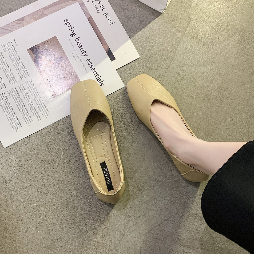 Dame Ballerinas med elegant snit og komfortabel polstring Stilla