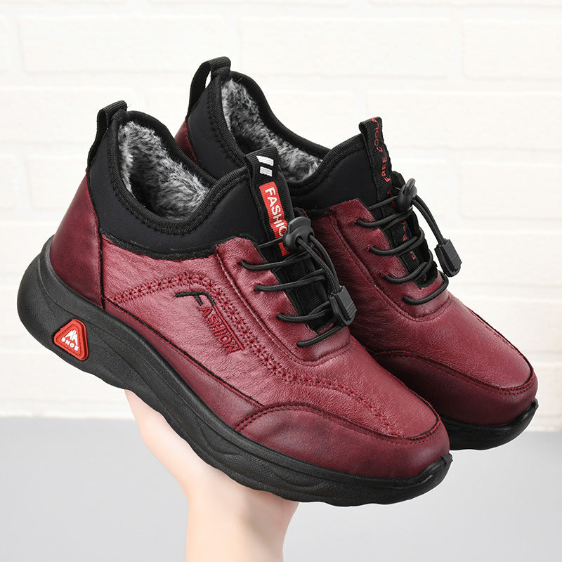 Femme Cozy Faux Fur Fôrede Sneakers Stilla
