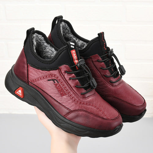 Femme Cozy Faux Fur Fôrede Sneakers Stilla