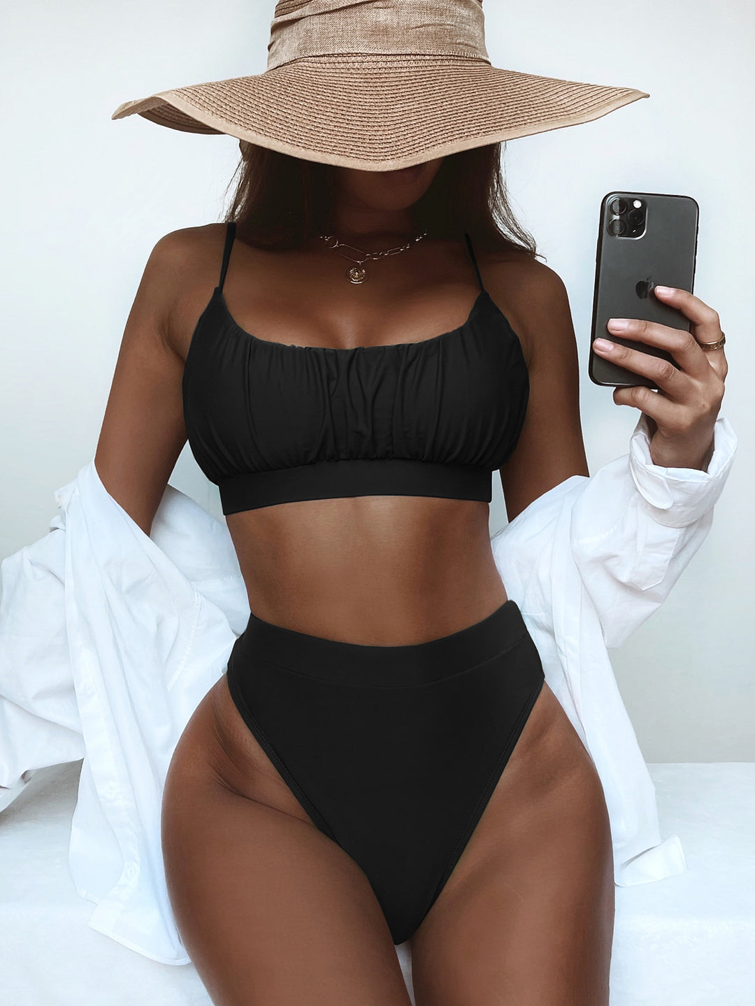 Damer Højskåret Bikini Skovae