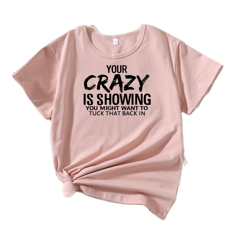 Kvinder Quirky Grafik Statement T-shirt Stilla