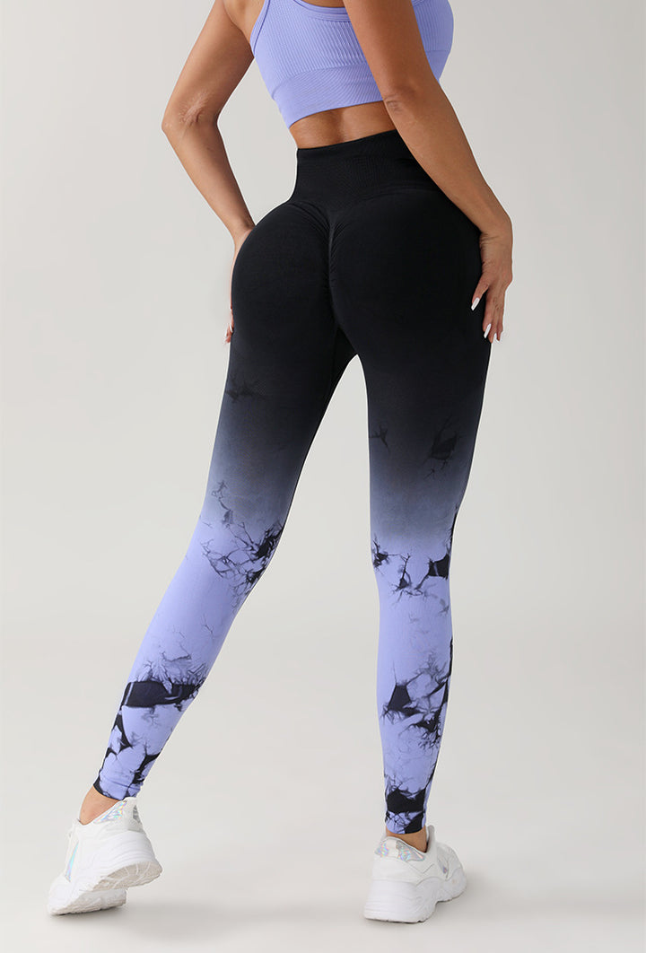 Dame Højfunktionelle Sportleggings med dynamisk Mønster Stilla
