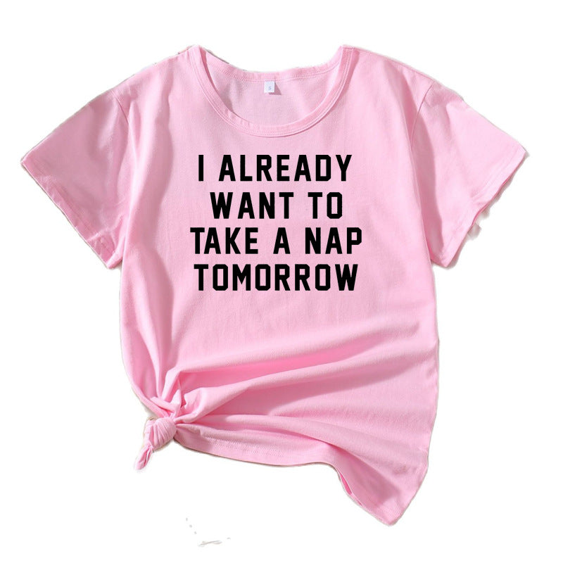Dame Behageligt Citat T-Shirt Stilla