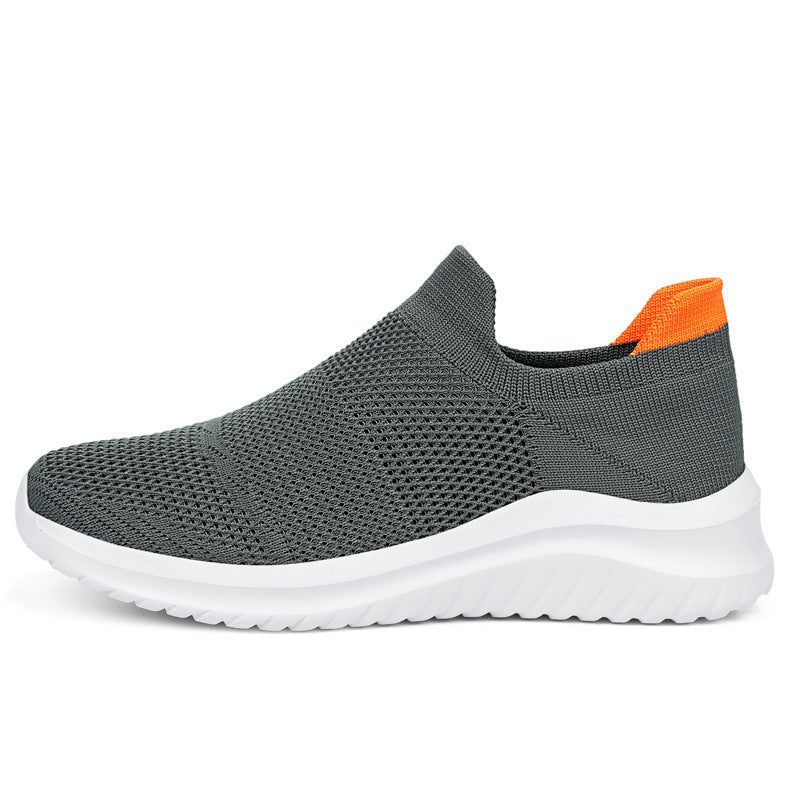 Unisex nan åndbare strik-sneakers med ergonomisk memory-fodsål Skovae