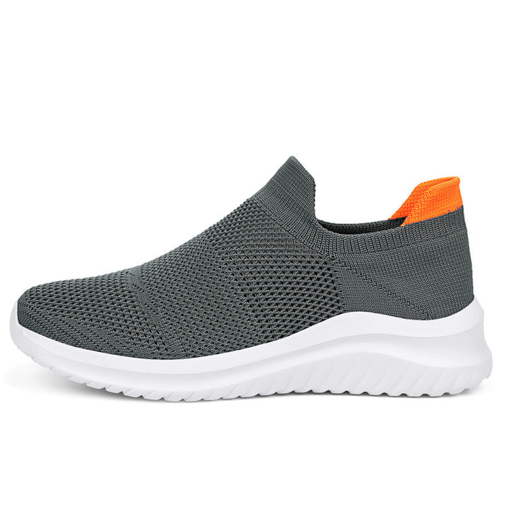 Unisex nan åndbare strik-sneakers med ergonomisk memory-fodsål Skovae