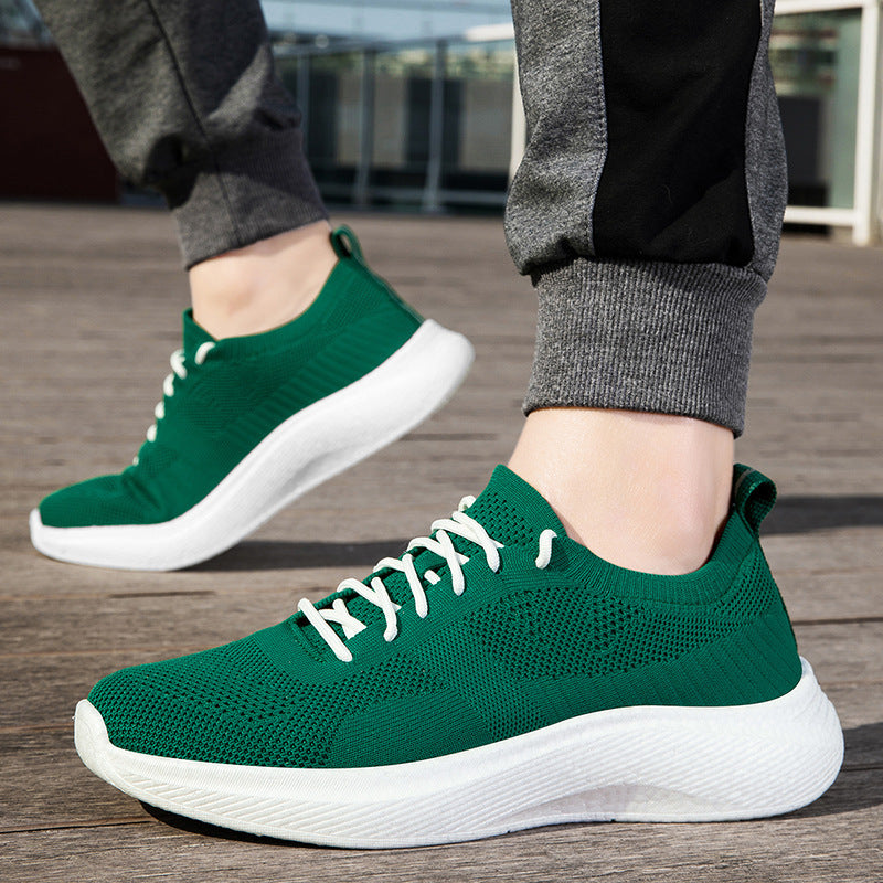 Unisex nan let strik-sneaker med anatomisk tåboks, polstret hælledelse og stødabsorberende let sål Skovae