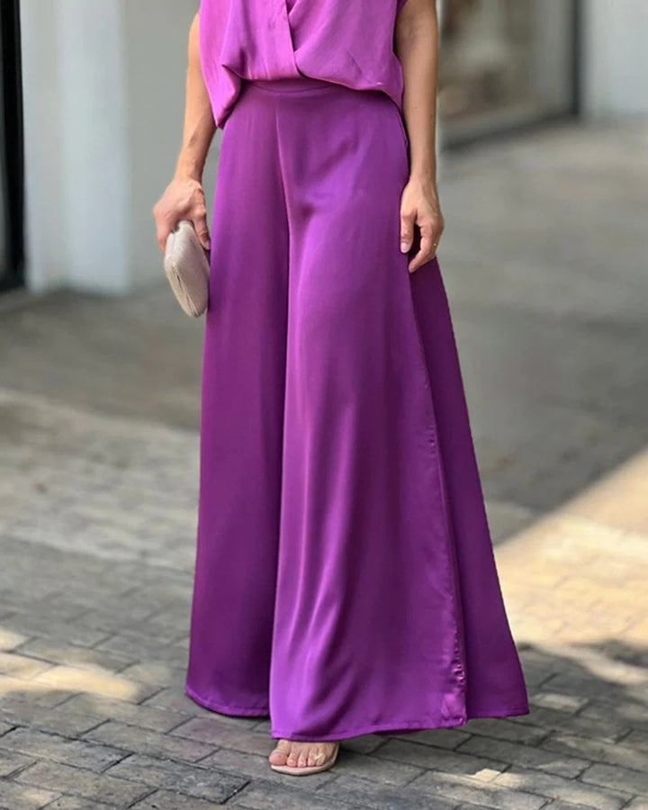 Dame Flydende Indpakning-Jumpsuit Stilla