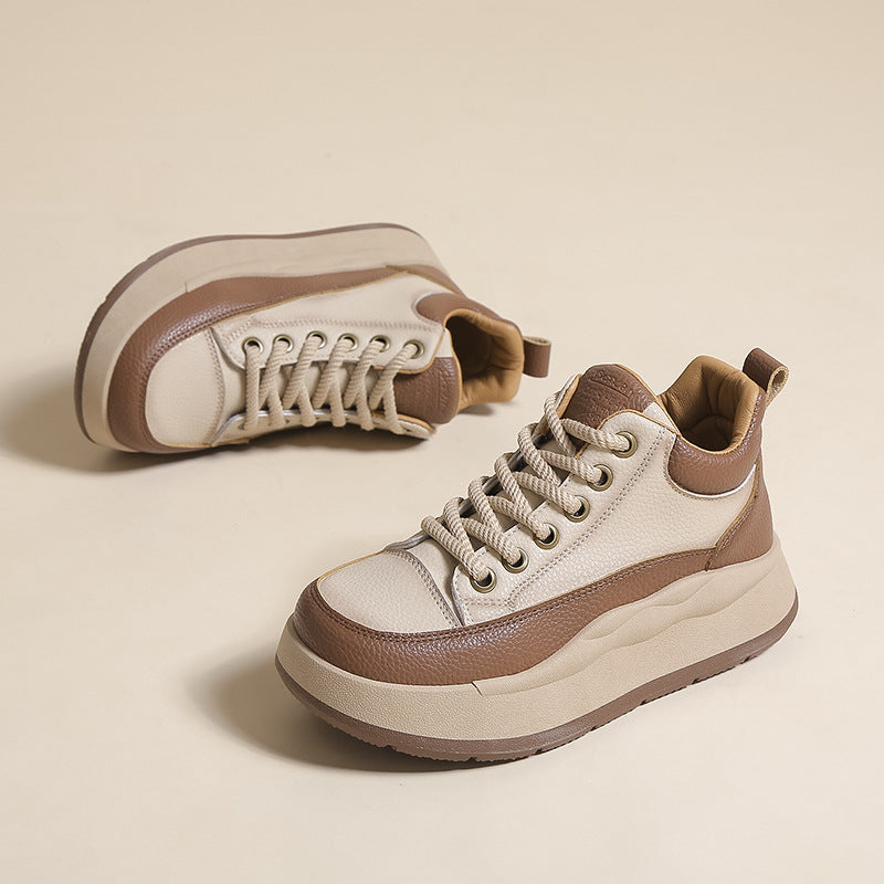 Dame Chunky Sneakers med åndbart overtøj og skridsikker sål Stilla