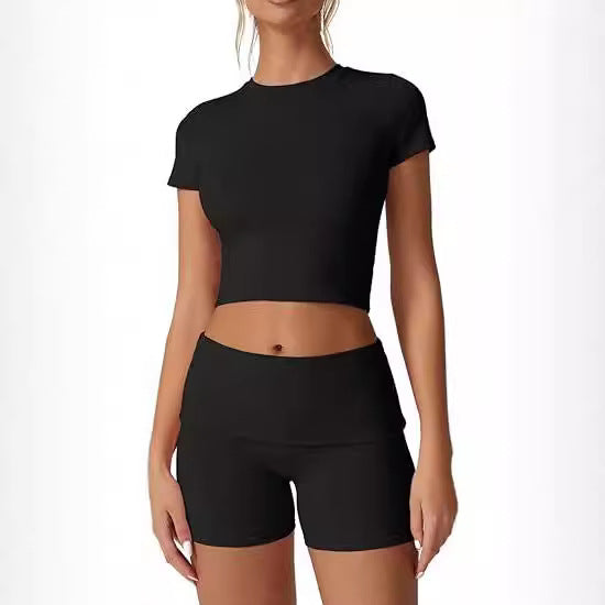 Dame Sport-Bustier og Shorts-Sæt Stilla