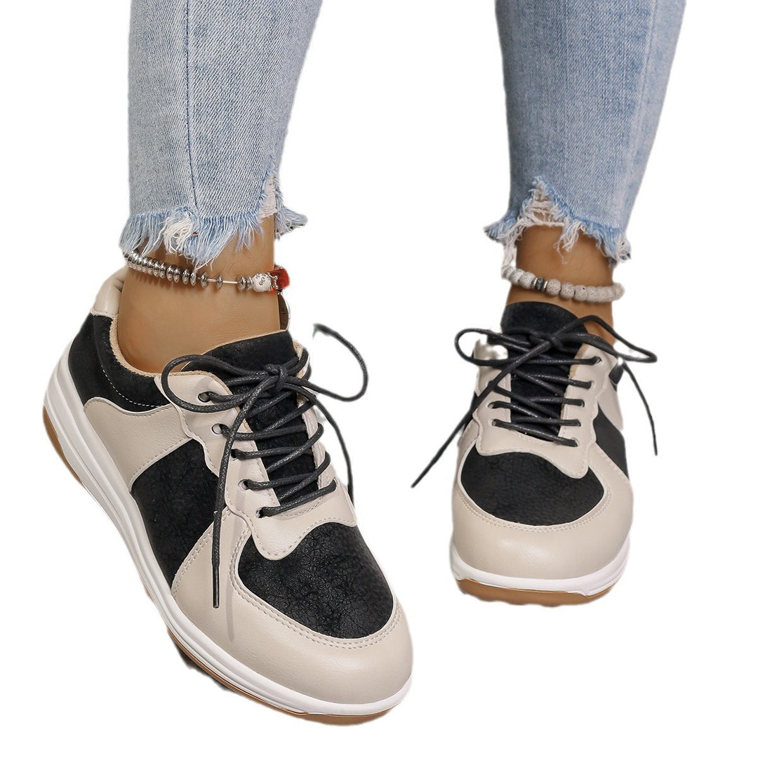 Dame Sporty Komfort-Sneakers med åndbart overmateriale og dæmpende sål Stilla
