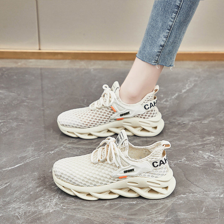 Herre Let Åndbar Sports Sneakers med Polstret Sål Stilla