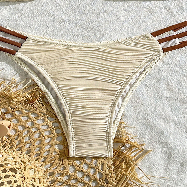 Damer Push-Up Bikini med raffinerede ruffle detaljer Skovae