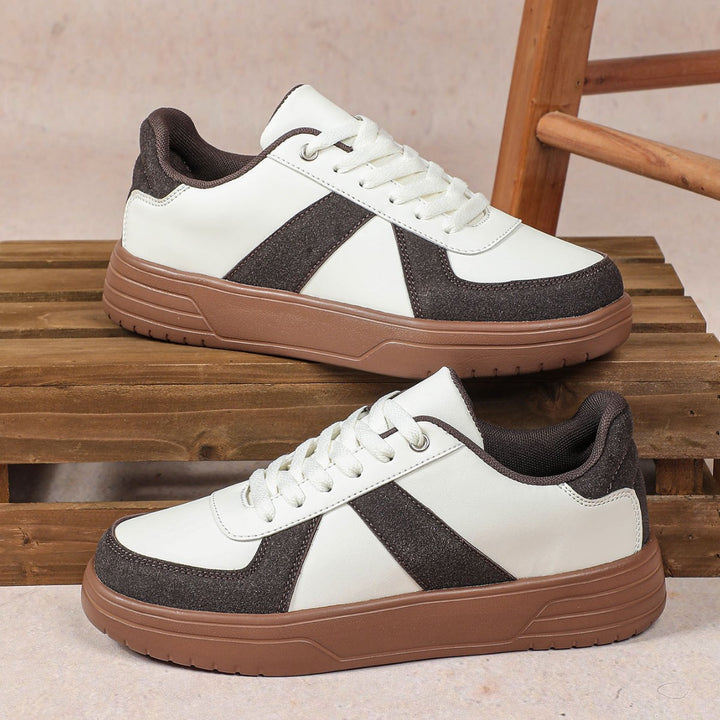 Dame Elegant Lifestyle Sneakers med åndbar sål og skridsikkert mønster Stilla