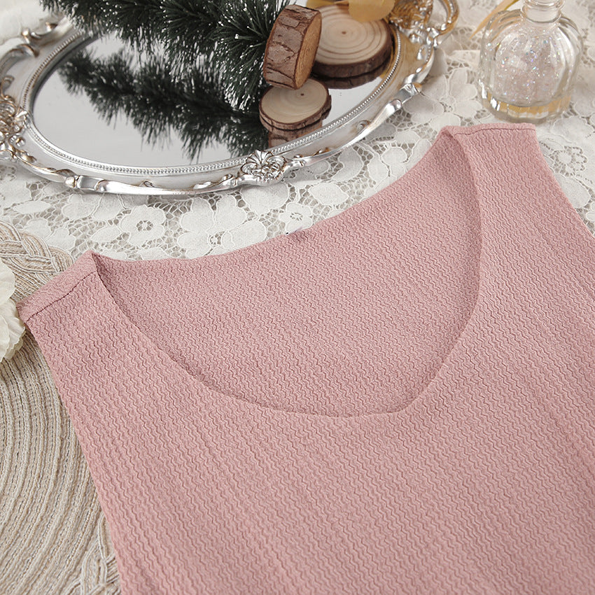 Dame Relaxed Loungewear Sæt med kort top og shorts Stilla