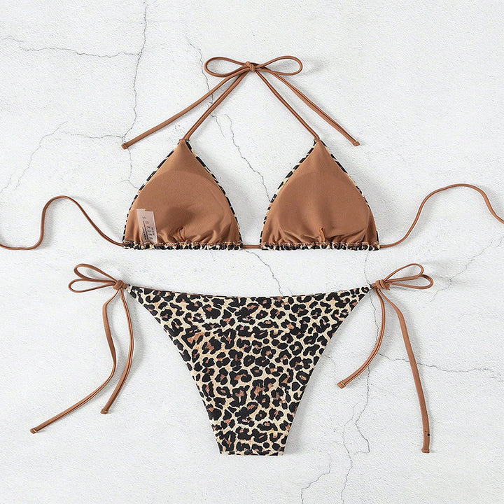 Dame triangle bikini med justerbare stropper Skovae