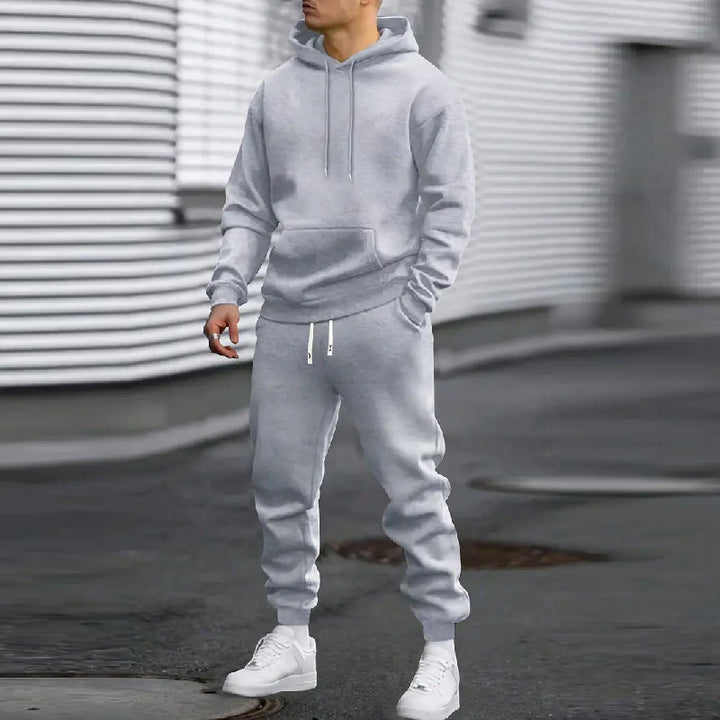 Herreur sporty hoodie tracksuit lavet af høj kvalitet svedstof Skovae