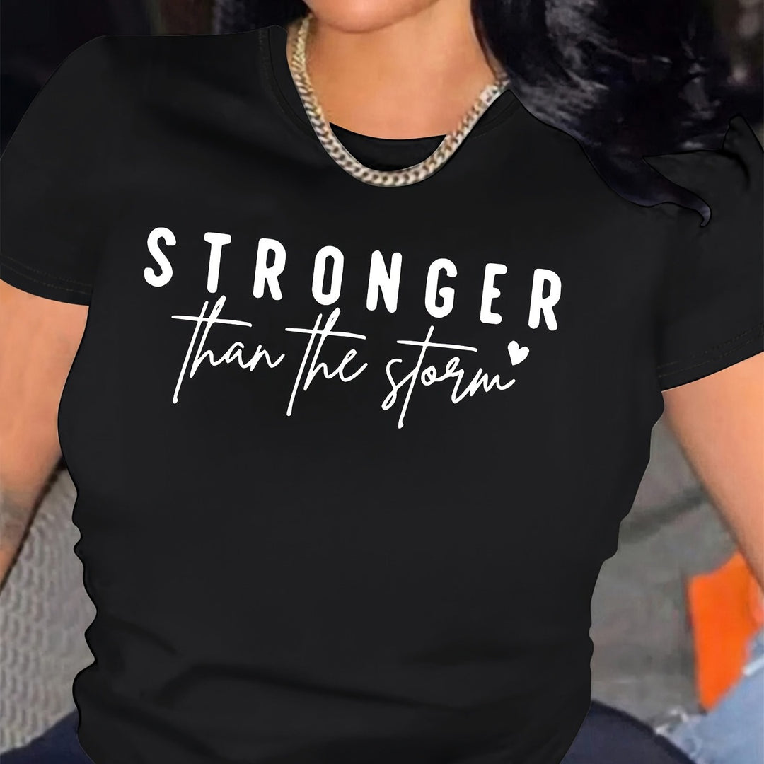 Kvinder inspirerende grafik T-shirt Stilla