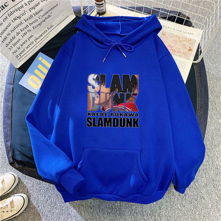 Kvindernes hoodie med kreativt Slam Dunk motiv Skovae
