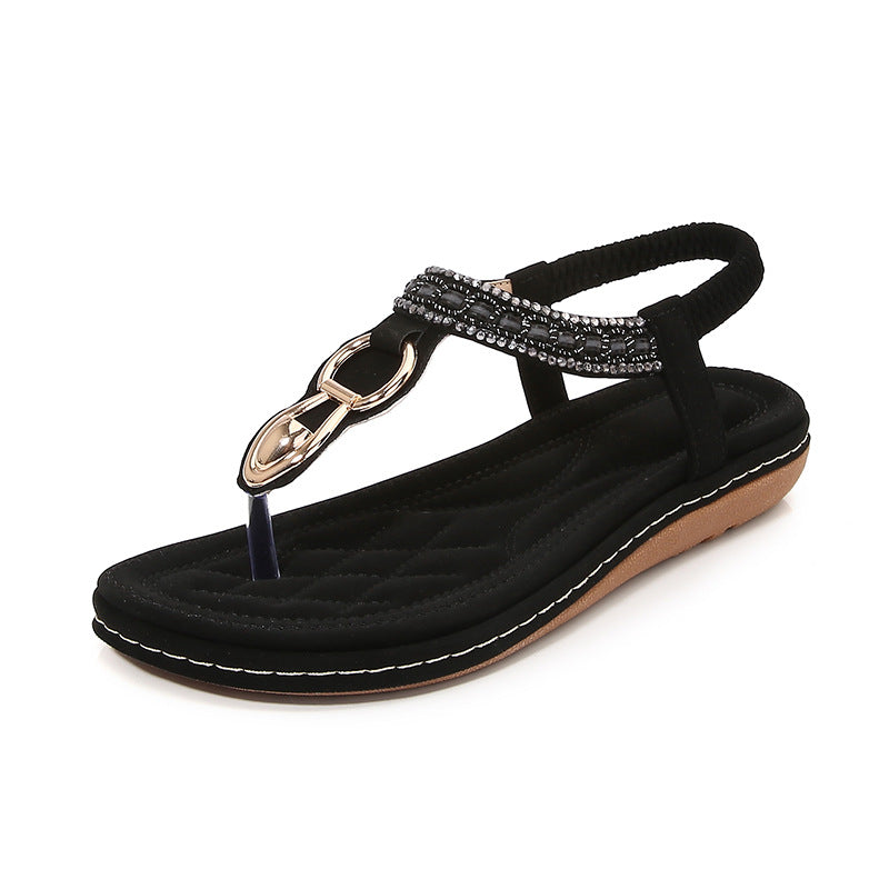 Dame sandaler med elegant fodseng Stilla