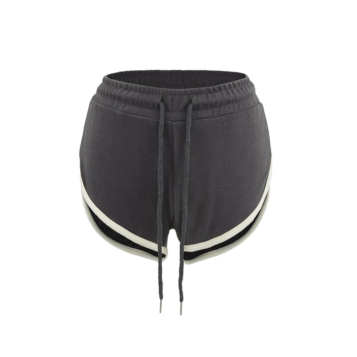 Dame Sporty Shorts med åndbart for og justerbar talje Stilla