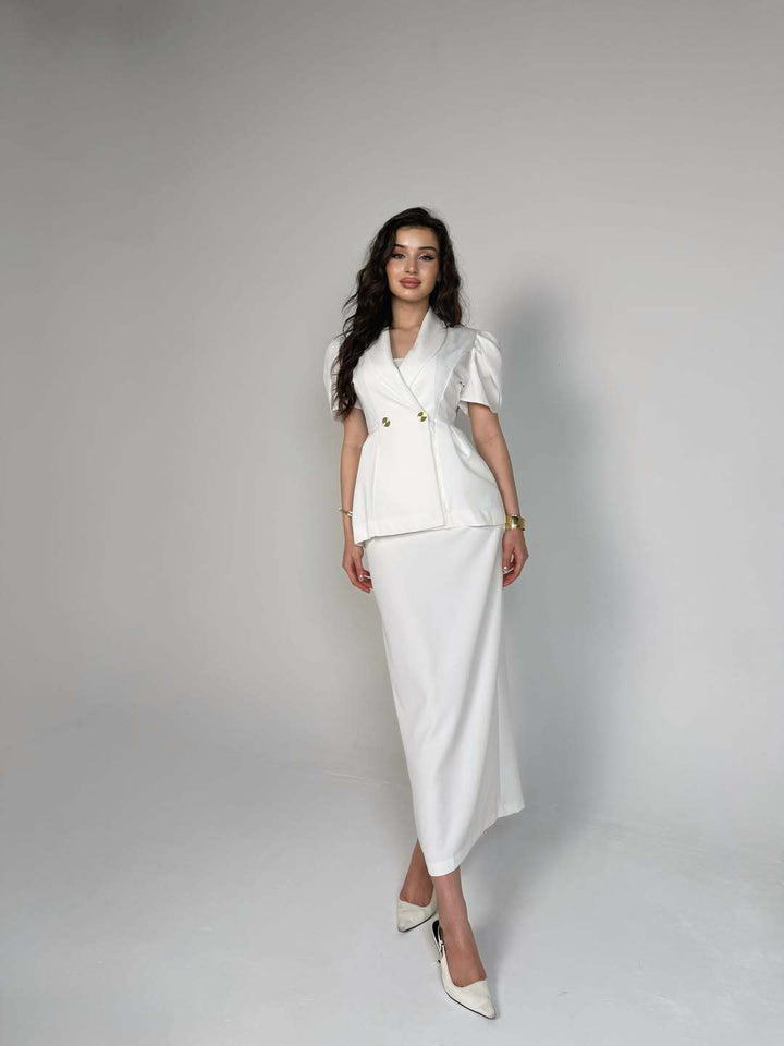 Dame stilfuld Blazer Kjole Stilla