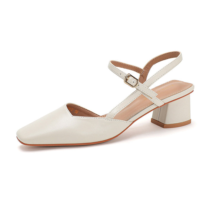 Dame blokhæl Slingback sko Stilla
