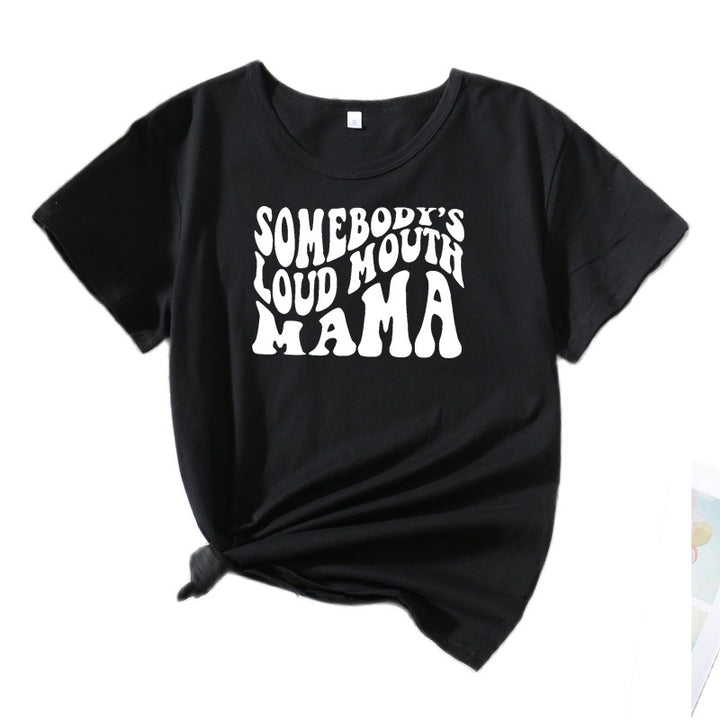 Dame Relaxed Fit Grafik Top Stilla