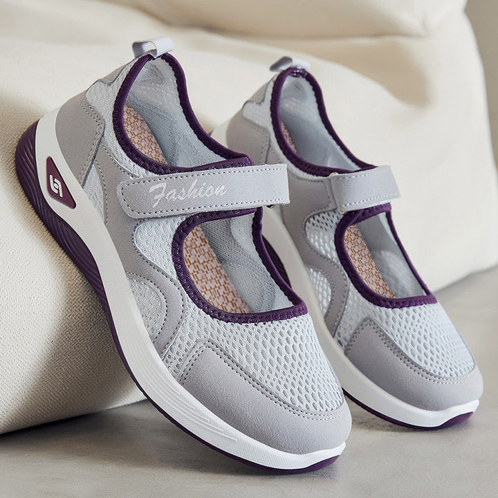 Femme Stilfuld Mesh Mary Jane Sneakers Stilla