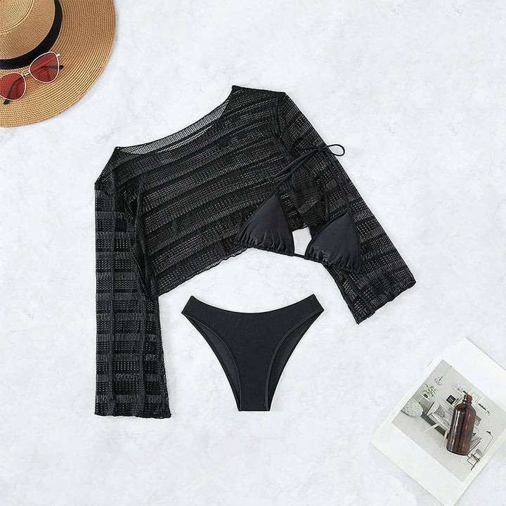 Dame Pullover Top med off-shoulder design Skovae