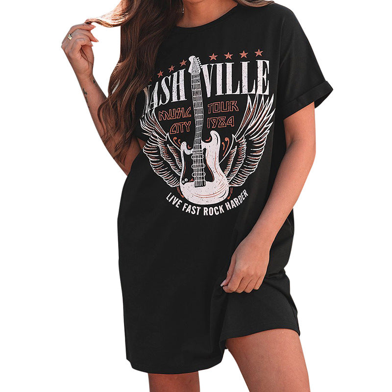 Femme Grafik Plus Size T-Shirt Stilla