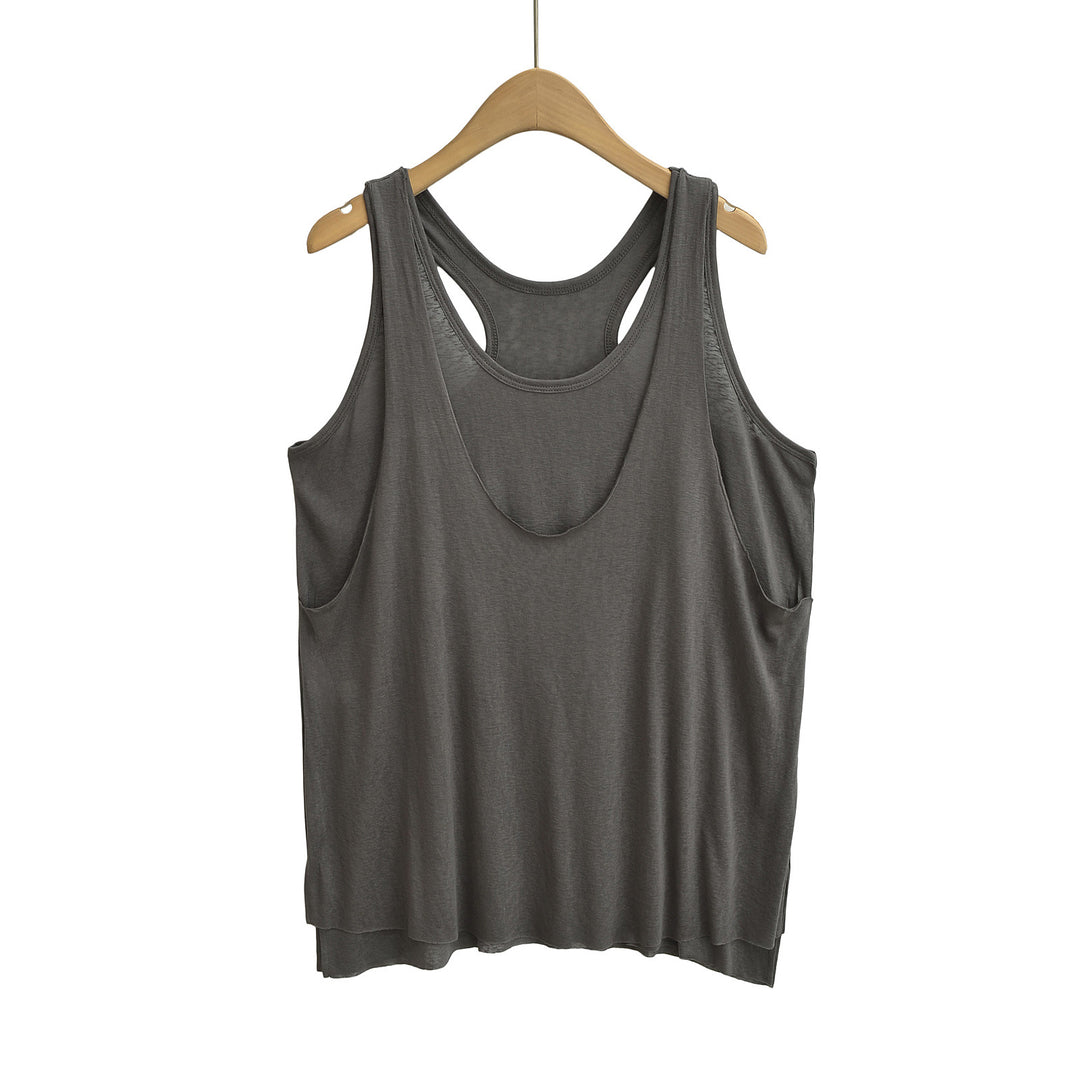 Dame Sporty skåret tanktop med racerback og åndbart materiale Stilla