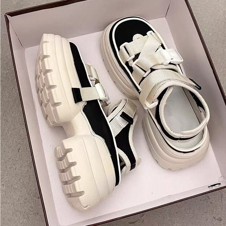 Dame Chunky Sneakers med åndbare meshinserts og justerbart remdesign Stilla