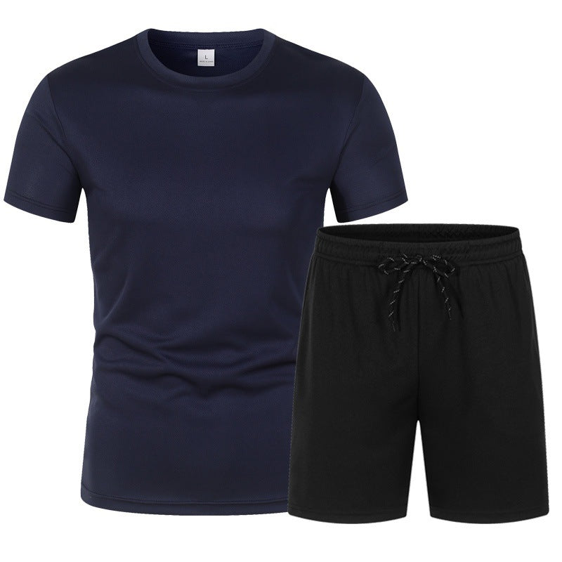 Dame Sporty T-shirt og korte træningsshorts sæt Stilla