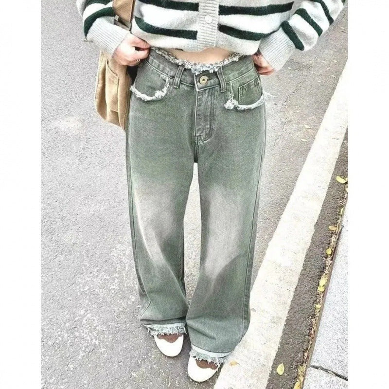 Kvindernes brede jeans Stilla