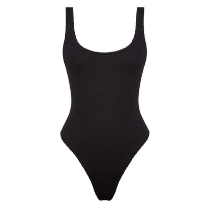 Dame Højskåret Heldragt med struktureret Stof Stilla