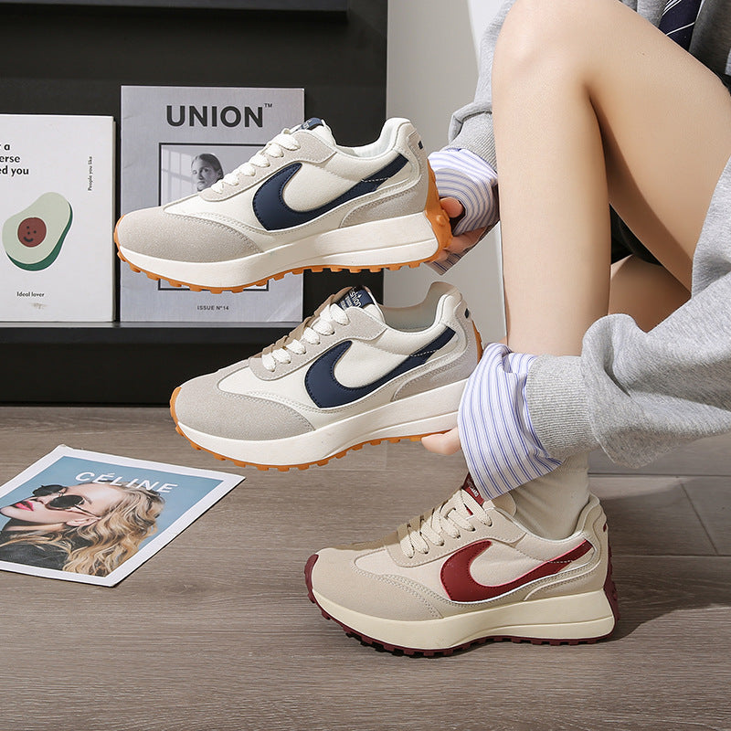 Dame Sporty Sneakers med dæmpende sål og åndbare materialer Stilla