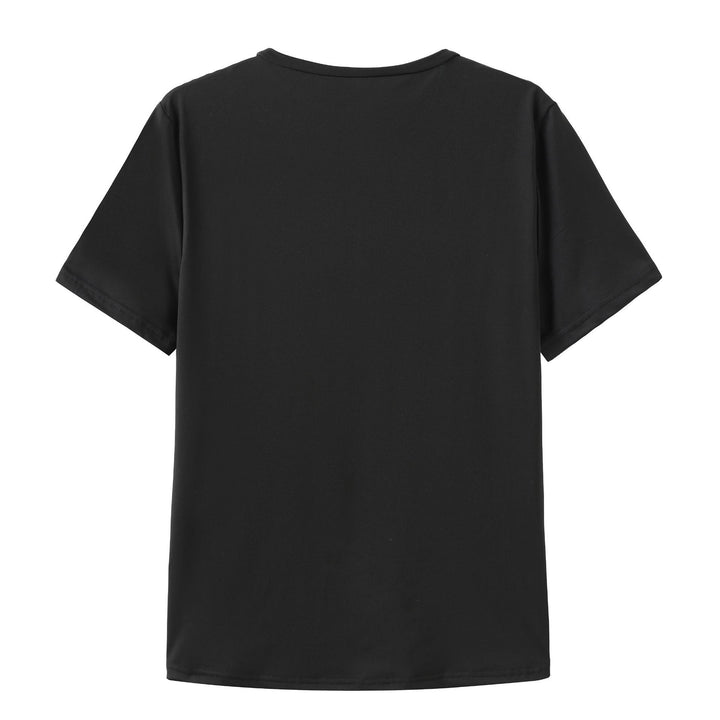 Dame Oversized T-Shirt med kreativt print og afslappet snit Skovae