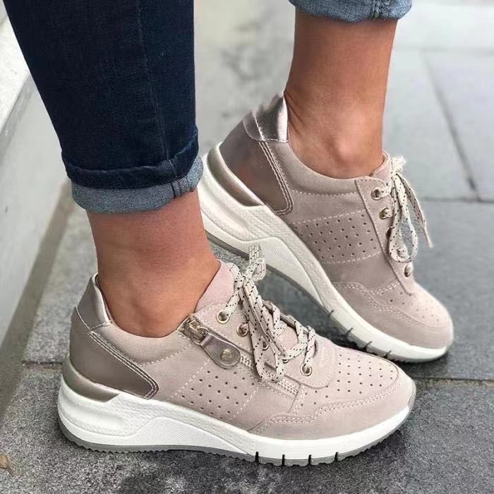 Dame Sneakers med åndbart netværk og komfortabel sål Stilla