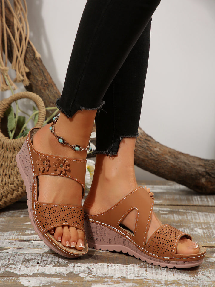 Dame Wedge Sandaler Stilla